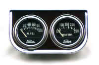 NOS Sun double gauge set